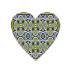 Tiles Panel Decorative Decoration Heart Magnet