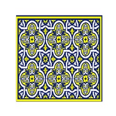 Tiles Panel Decorative Decoration Small Satin Scarf (square)