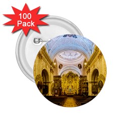 Church The Worship Quito Ecuador 2 25  Buttons (100 Pack)  by Nexatart