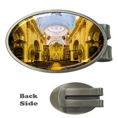 Church The Worship Quito Ecuador Money Clips (oval)  by Nexatart