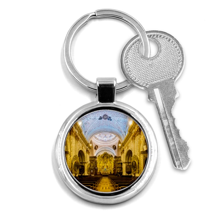 Church The Worship Quito Ecuador Key Chains (Round) 