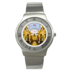 Church The Worship Quito Ecuador Stainless Steel Watch by Nexatart