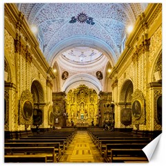 Church The Worship Quito Ecuador Canvas 12  X 12   by Nexatart