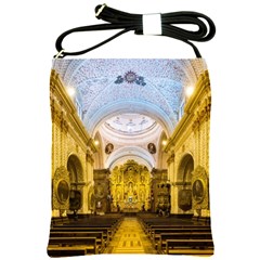 Church The Worship Quito Ecuador Shoulder Sling Bags by Nexatart