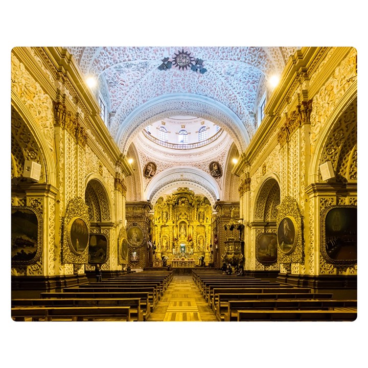 Church The Worship Quito Ecuador Double Sided Flano Blanket (Medium) 