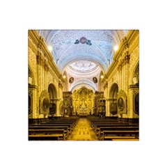 Church The Worship Quito Ecuador Satin Bandana Scarf by Nexatart