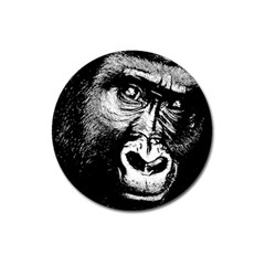 Gorilla Magnet 3  (round) by Valentinaart