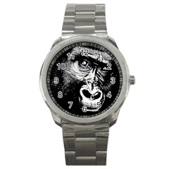 Gorilla Sport Metal Watch by Valentinaart