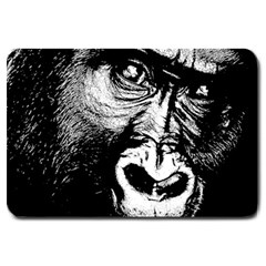 Gorilla Large Doormat  by Valentinaart