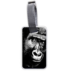 Gorilla Luggage Tags (one Side)  by Valentinaart