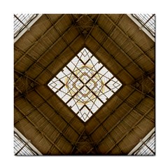 Steel Glass Roof Architecture Tile Coasters by Nexatart