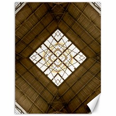 Steel Glass Roof Architecture Canvas 12  X 16   by Nexatart