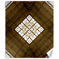 Steel Glass Roof Architecture Canvas 20  X 24   by Nexatart