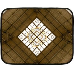 Steel Glass Roof Architecture Fleece Blanket (mini) by Nexatart