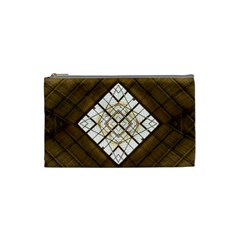 Steel Glass Roof Architecture Cosmetic Bag (small)  by Nexatart