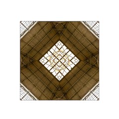 Steel Glass Roof Architecture Satin Bandana Scarf by Nexatart