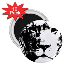 Lion  2 25  Magnets (10 Pack) 