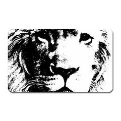 Lion  Magnet (rectangular) by Valentinaart