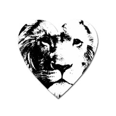 Lion  Heart Magnet by Valentinaart