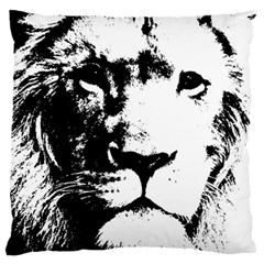 Lion  Standard Flano Cushion Case (two Sides) by Valentinaart