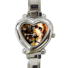 Lion  Heart Italian Charm Watch by Valentinaart