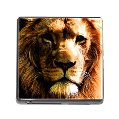 Lion  Memory Card Reader (square) by Valentinaart