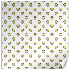 Angry Emoji Graphic Pattern Canvas 12  X 12   by dflcprints