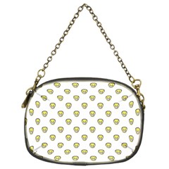 Angry Emoji Graphic Pattern Chain Purses (two Sides)  by dflcprints