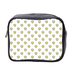 Angry Emoji Graphic Pattern Mini Toiletries Bag 2-side by dflcprints