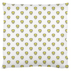 Angry Emoji Graphic Pattern Large Cushion Case (two Sides) by dflcprints