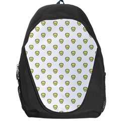 Angry Emoji Graphic Pattern Backpack Bag by dflcprints