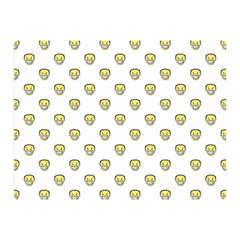 Angry Emoji Graphic Pattern Double Sided Flano Blanket (mini)  by dflcprints