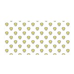 Angry Emoji Graphic Pattern Satin Wrap Front