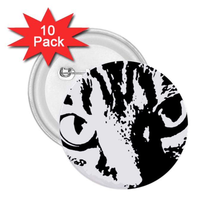 Cat 2.25  Buttons (10 pack) 