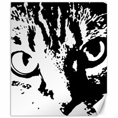 Cat Canvas 20  X 24   by Valentinaart