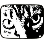 Cat Double Sided Fleece Blanket (Mini)  35 x27  Blanket Front