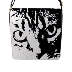 Cat Flap Messenger Bag (l)  by Valentinaart