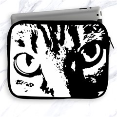 Cat Apple Ipad 2/3/4 Zipper Cases by Valentinaart