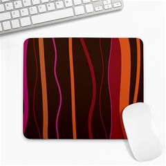 Colorful Striped Background Large Mousepads by TastefulDesigns