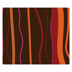 Colorful Striped Background Double Sided Flano Blanket (small)  by TastefulDesigns