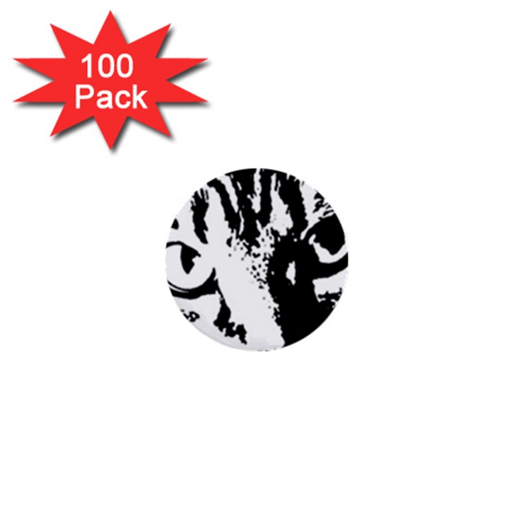 Lion  1  Mini Buttons (100 pack) 