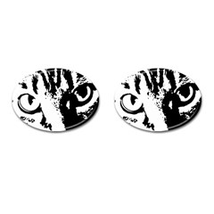 Lion  Cufflinks (oval) by Valentinaart