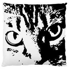 Lion  Large Flano Cushion Case (two Sides) by Valentinaart