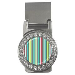 Colorful Striped Background  Money Clips (cz)  by TastefulDesigns