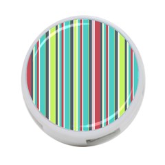 Colorful Striped Background  4-port Usb Hub (one Side) by TastefulDesigns