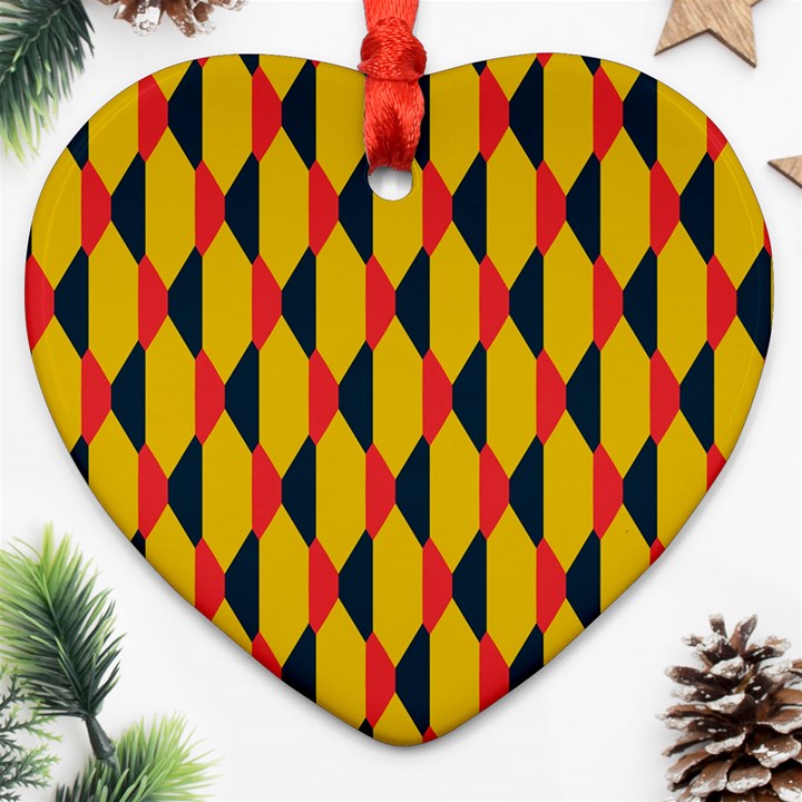 Triangles pattern       Ornament (Heart)