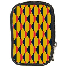 Triangles Pattern       Compact Camera Leather Case by LalyLauraFLM