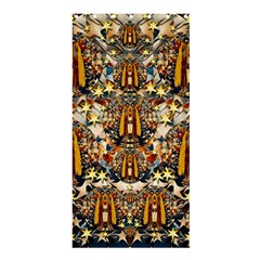 Lady Panda Goes Into The Starry Gothic Night Shower Curtain 36  X 72  (stall)  by pepitasart