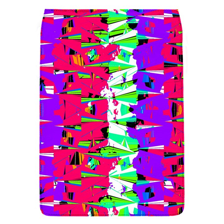 Colorful Glitch Pattern Design Flap Covers (S) 