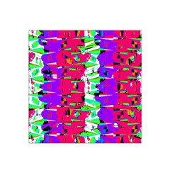 Colorful Glitch Pattern Design Satin Bandana Scarf